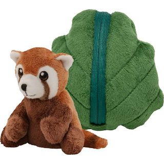 Obrázek z Panda červená v listu plyš RE-PET  